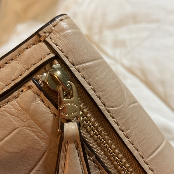 Nwot coach croc embossed soft leather envelope wallet - Picture 9 of 9